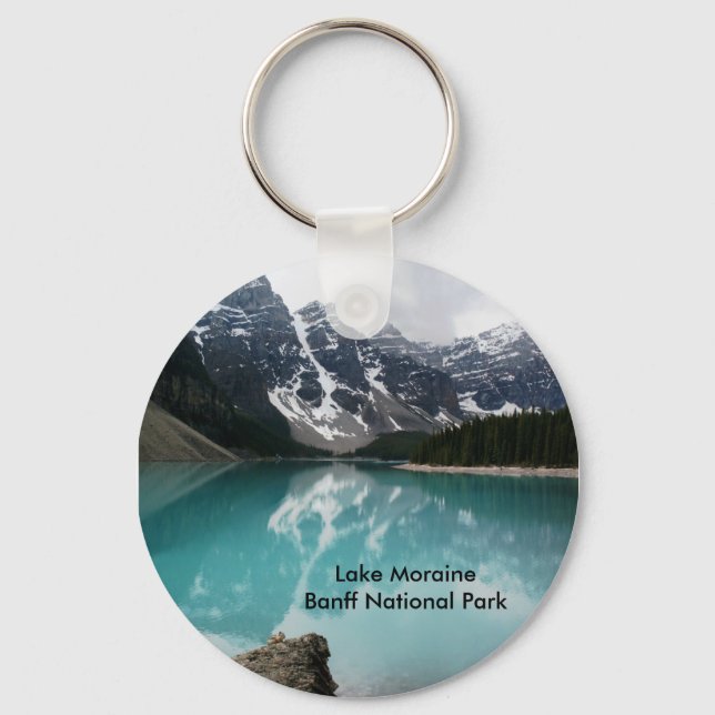 Porte-clés Le lac Moraine (Recto)