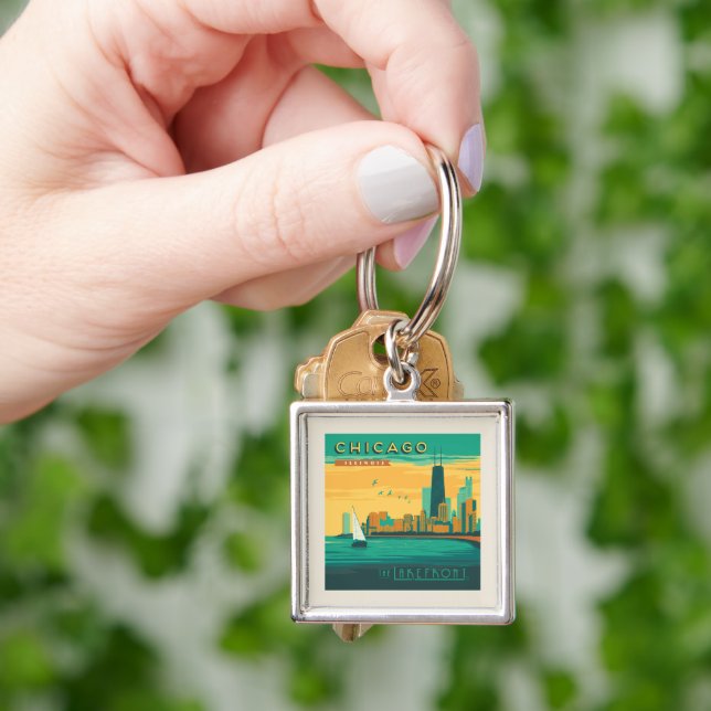 Porte-clés Le Lakefront | Chicago, Illinois (main)