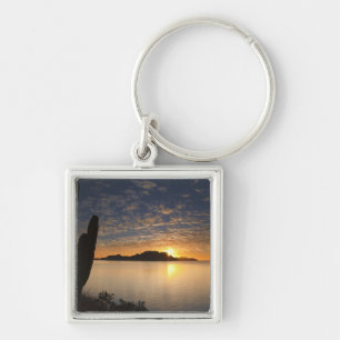 Porte-clés Le lever de soleil sur Isla Danzante dans le golfe