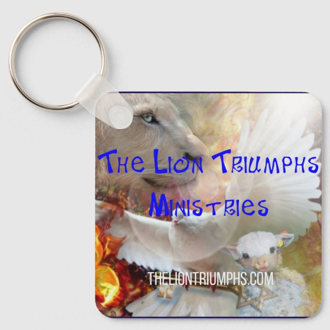 Porte-clés Le lion triomphe sur le Porte - clé (Recto)
