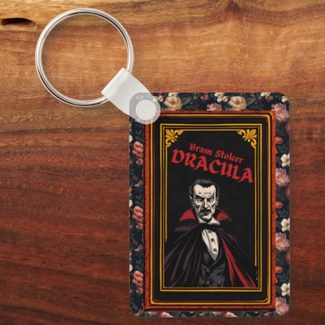 Porte-clés Le livre de Dracula de Bram Stoker (Recto)