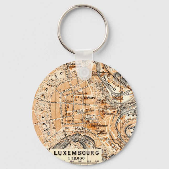 Porte-clés Le Luxembourg (Recto)