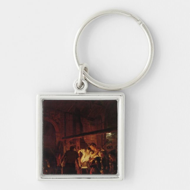 Porte-clés Le magasin d'un forgeron, 1771 (Devant)