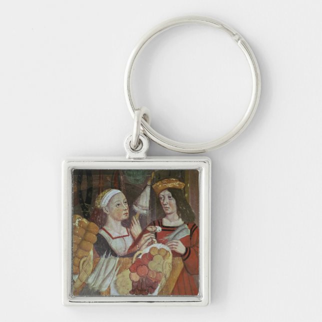 Porte-clés Le marché végétal (Devant)