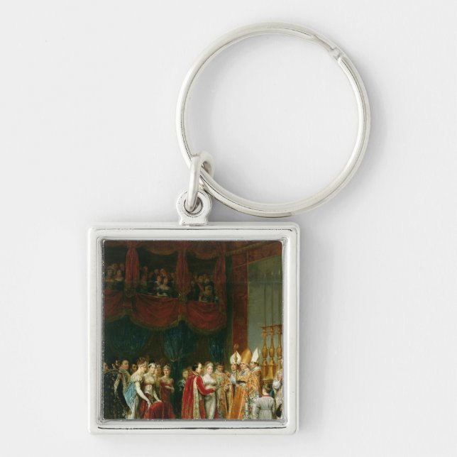 Porte-clés Le mariage du napoléon I et du Marie (Devant)
