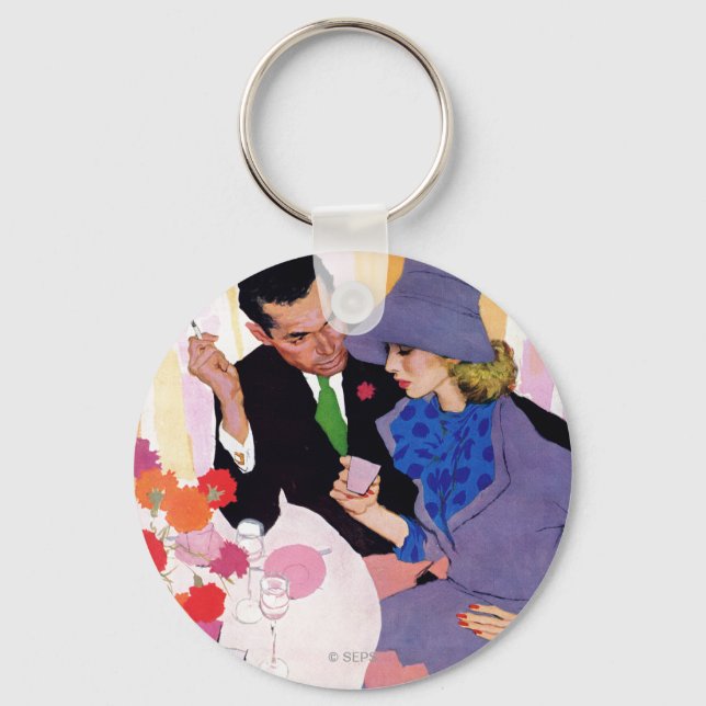 Porte-clés Le mariage n'est pas pour moi (Recto)