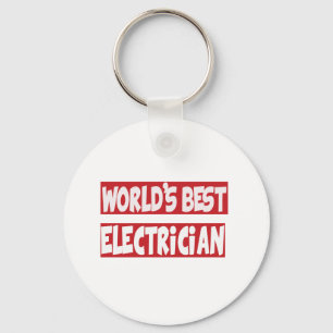 Porte-clés Le meilleur électricien du monde