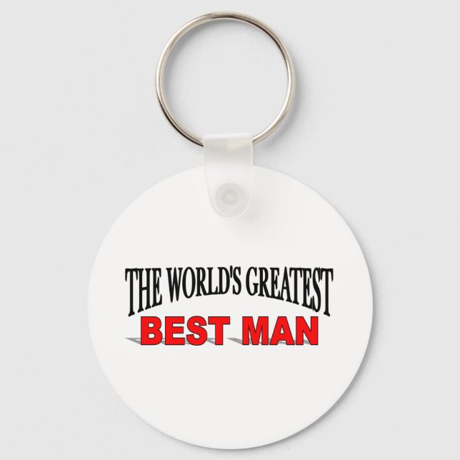 Porte-clés Le meilleur homme du monde (Recto)