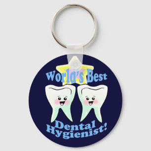 Porte-clés Le meilleur hygiéniste dentaire des mondes