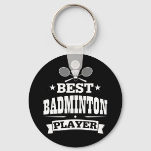Porte-clés Le meilleur joueur de badminton