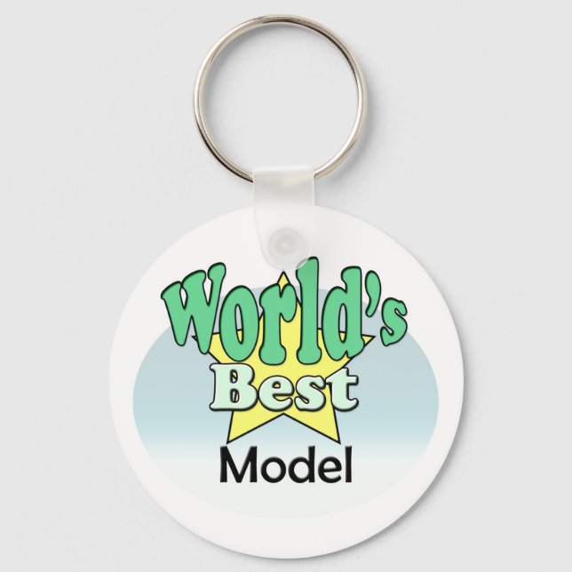 Porte-clés Le meilleur modèle du monde (Recto)