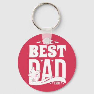 Porte-clés Le Meilleur Papa du Monde - Père et Enfant