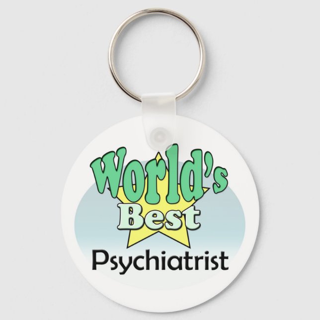 Porte-clés Le meilleur psychiatre du monde (Recto)