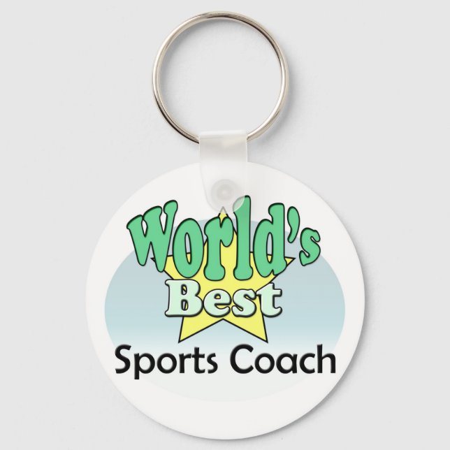 Porte-clés Le Meilleur sportif du monde (Recto)