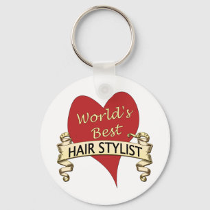 Porte-clés Le meilleur styliste en coiffure du monde