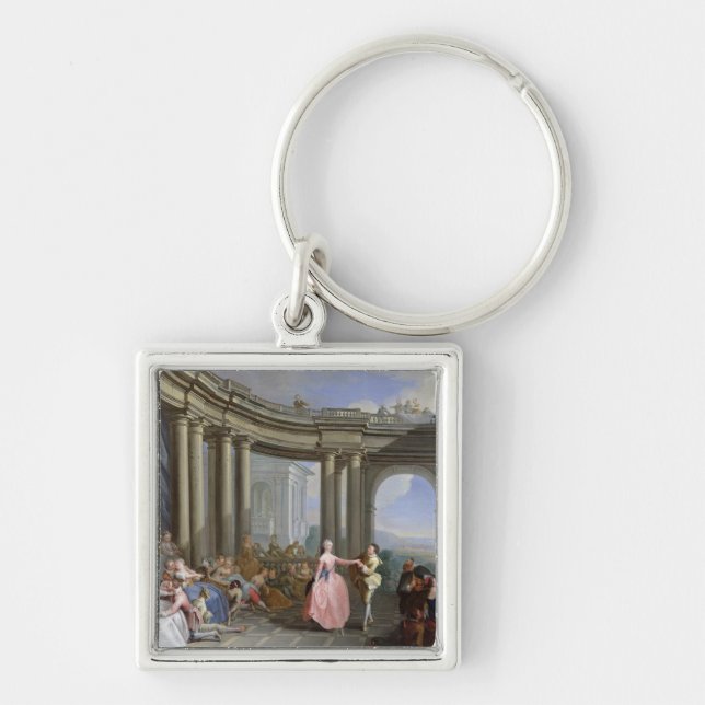 Porte-clés Le menuet (Devant)