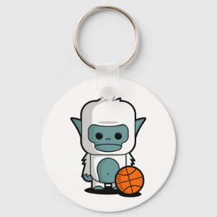 Porte-clés Le Minuscule Yeti - Jouer Basket Ball
