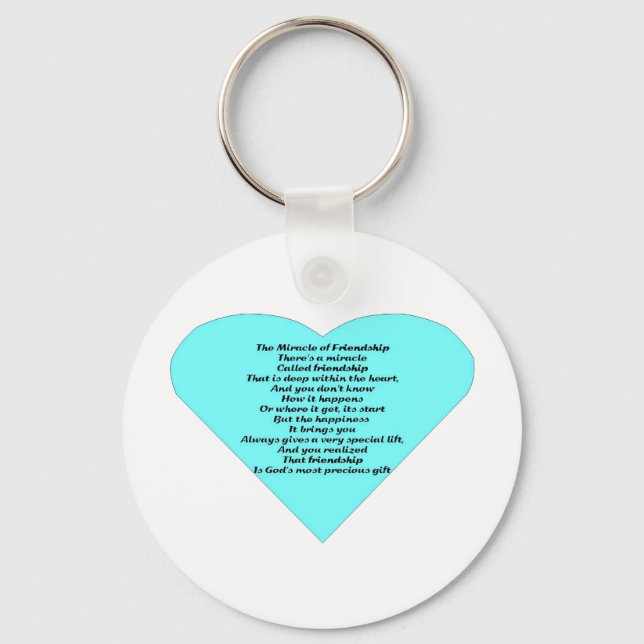 Porte-clés Le miracle de l'amitié (Recto)