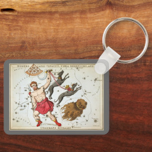 Porte-clés Le miroir de l'Ukraine, la carte céleste de l'astr