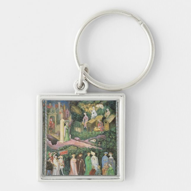 Porte-clés Le mois de juin, c.1400 (Devant)