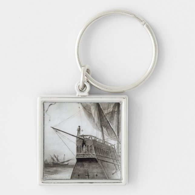 Porte-clés Le moment suprême la soirée (Devant)