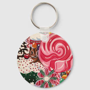 Porte-clés "Le monde de la menthe poivrée de Mme Elizabeth"
