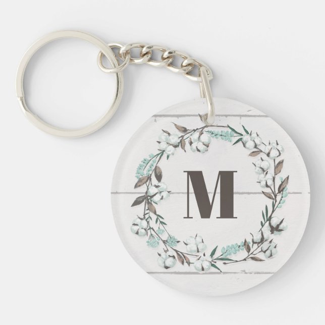 Porte-clés Le monogramme | a béni VII | nous a laissés rester (Devant)