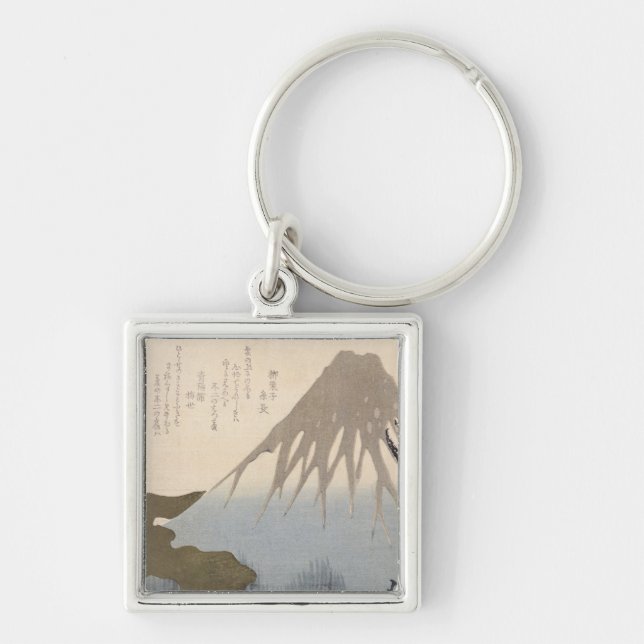 Porte-clés Le mont Fuji sous la neige (Devant)