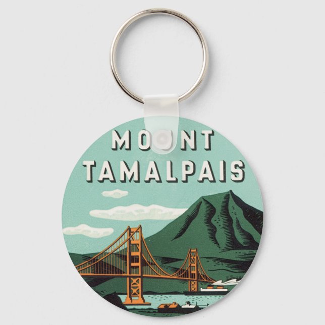 Porte-clés Le mont Tamalpais (Recto)