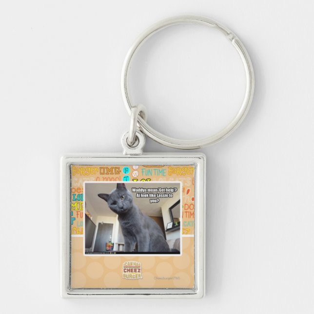 Porte-clés Le moyen de Wadya "obtiennent l'aide" ? (Devant)