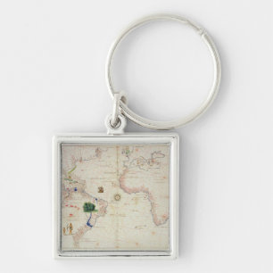 Porte-clés Le nouveau monde