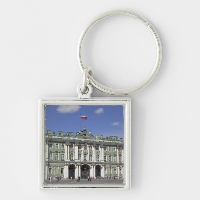 Porte-clés Le Palais d'Hiver, Saint-Pétersbourg, Russie (RF) (Devant)