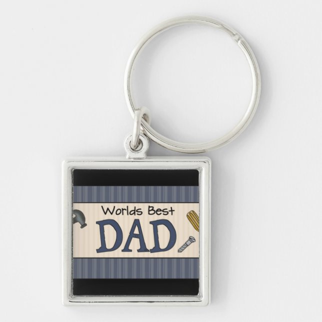 Porte-clés Le papa est le meilleur (Devant)
