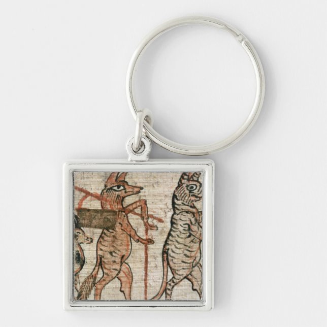 Porte-clés Le papyrus satirique (Devant)