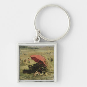 Porte-clés Le parasol rouge, c.1860