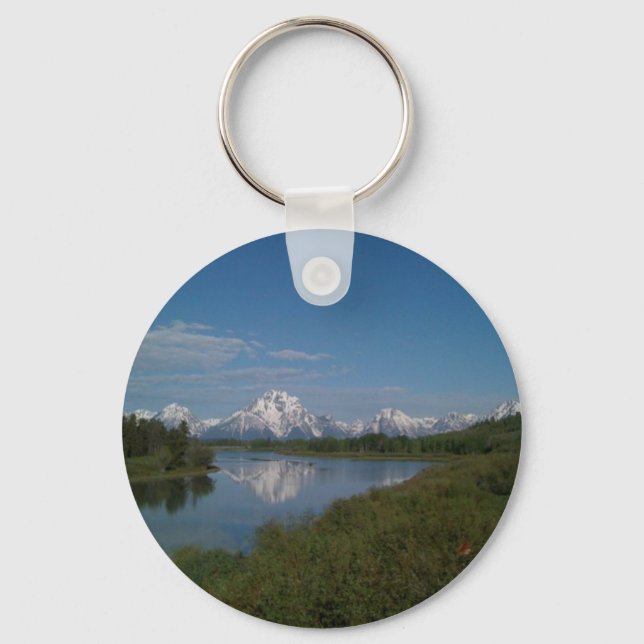 Porte-clés Le Parc national de Grand Teton (Recto)