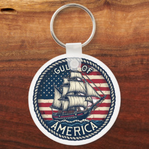 Porte-clés Le Patriotique Du Golfe Des Etats-Unis