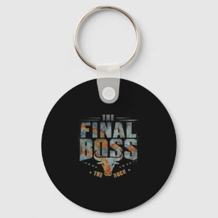 Porte-clés Le patron final Musique rock vintage Le patron fin