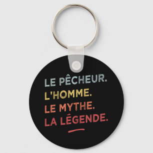 Porte-clés Le pêcheur l'homme le mythe la légende
