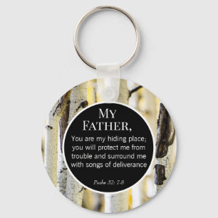 Porte-clés Le Père Day Themes Église Bible Verse Porte - clé