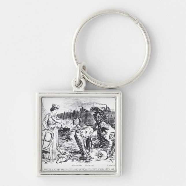 Porte-clés Le père la Tamise présente sa progéniture (Devant)