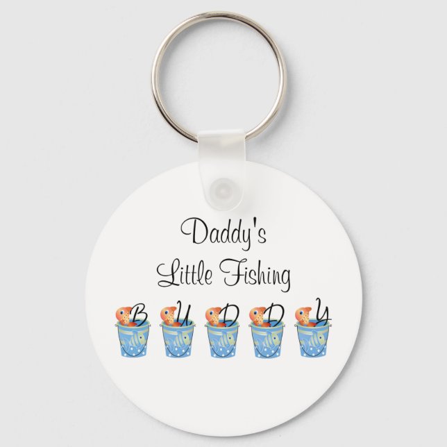 Porte-clés Le petit ami de pêche de papa (Recto)