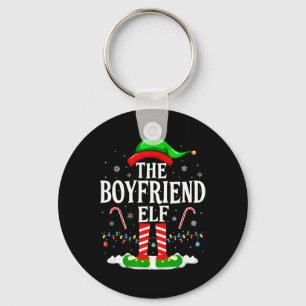 Porte-clés Le petit ami Elf Funny Xmas Elf Correspondant Fami