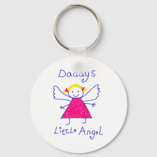 Porte-clés Le petit ange de papa