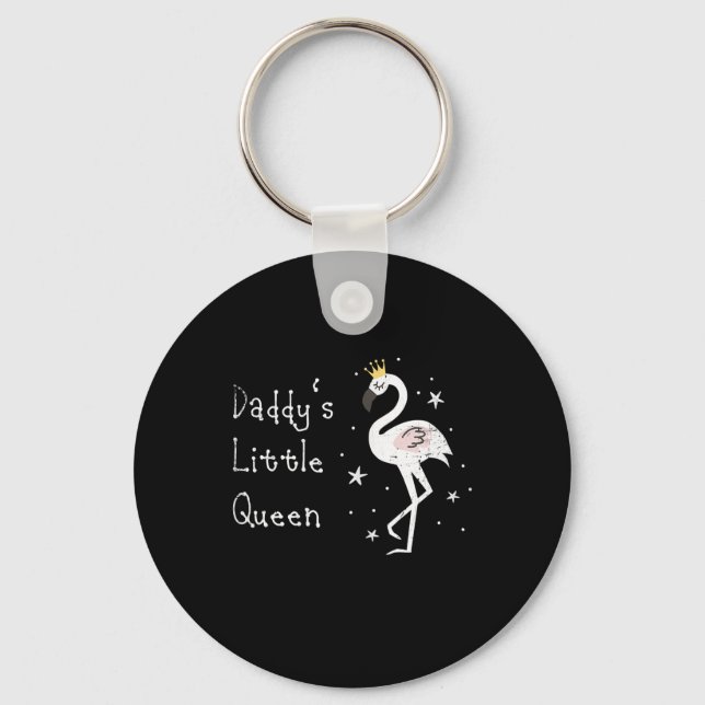 Porte-clés Le Petit Queen Cute Flamingo (Recto)