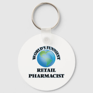 Porte-clés Le pharmacien au détail le plus drôle du monde