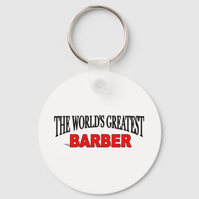 Porte-clés Le plus grand barbier du monde (Recto)
