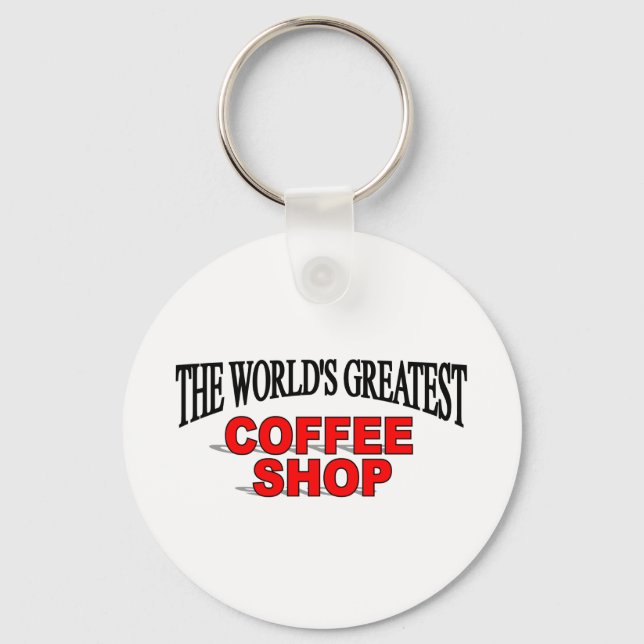 Porte-clés Le plus grand café du monde (Recto)
