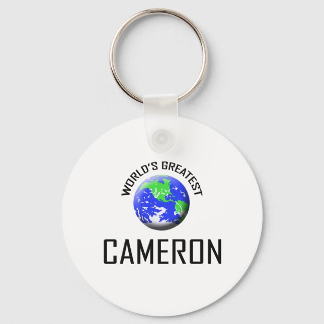 Porte-clés Le plus grand Cameron du monde (Recto)