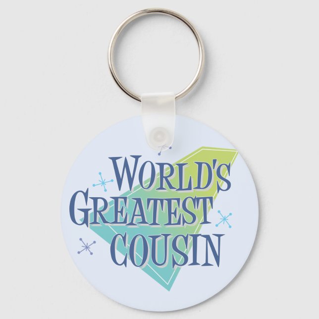 Porte-clés Le plus grand cousin du monde (Recto)